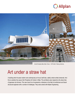 Art under a straw hat