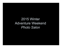 View The 2015 Photo Salon Show