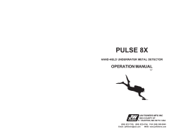 Pulse 8X 1 OM - MetalDetector.com