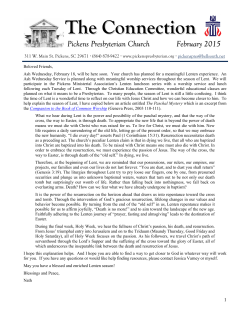 The Connection - Pickens Presbyterian Church