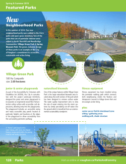 Featured Parks - City of Vaughan
