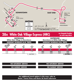 28x White Oak Village Express (HRC)