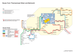 Buses from Thamesmead West and Belmarsh