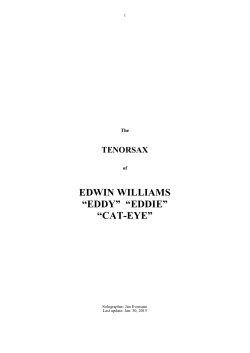 “Cat-Eye” Williams (PDF-file)