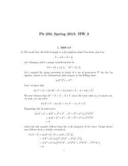 hw3 - Caltech Particle Theory