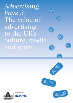 Advertising Pays 3 - Advertising Association