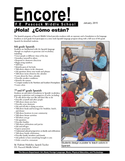 Encore Newsletter - Itasca Public School District 10