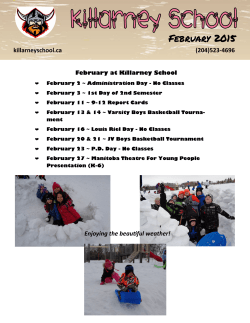 February 2015 - Killarney School