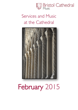 February 2015 - Bristol Cathedral