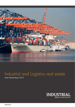 Industrial and Logistics real estate
