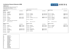 Preliminiary programme v270115