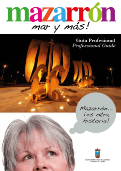 Gu&iacute;a Profesionales - Buceo en Mazarr&oacute;n