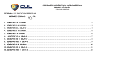 HORARIO DIURNO Clic - Corporaci&oacute;n Universitaria