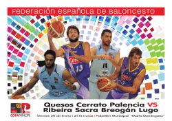 Guía Copa Príncipe 2015 - Federación Española de Baloncesto