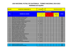 Hidra Sport - Liga de Futsal de Guatemala