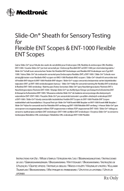 Slide-On® Sheath for Sensory Testing
