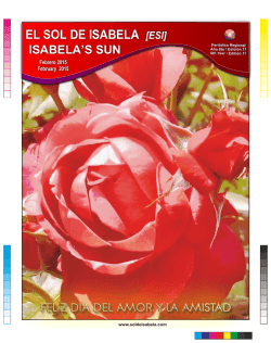 Edici&oacute;n Febrero 2015