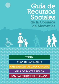 Gu&iacute;a de Recursos Sociales de la Comarca de Median&iacute;as
