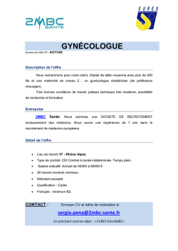 GYN&Eacute;COLOGUE