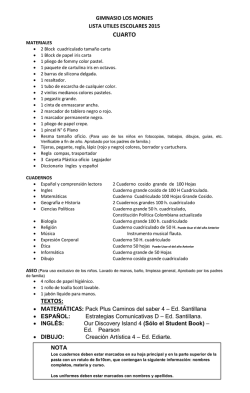 CUARTO TEXTOS: - gimnasiolosmonjes.edu.co