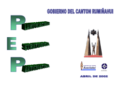 Introducci&oacute;n - Gobierno Municipal Rumi&ntilde;ahui