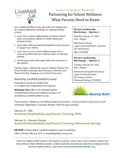 Partnering for School Wellness: What Parents Need to Know