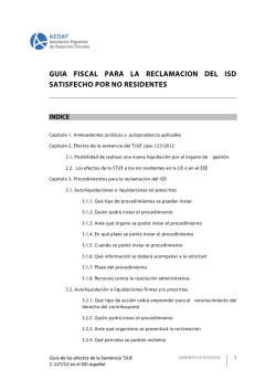 Gu&iacute;a de los efectos de la Sentencia TJUE C-127/12 en el - ATSA