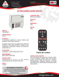 ultracongelador tecnomac bk5-16 [03501027].cdr - CI Talsa