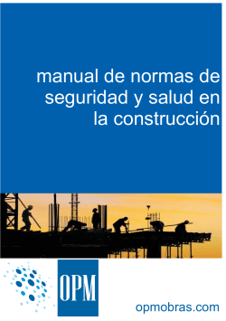 manual seguridad OPM.pdf - OPM obras, SL
