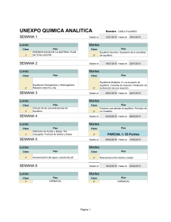 programacion semestre - Quimica Analitica. UNEXPO - WordPress