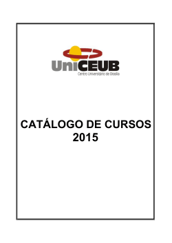 Catálogo de Cursos 2015