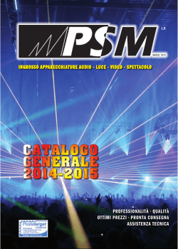 Catalogo PSM 2014