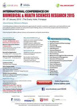 ICBHSR 2015 Poster
