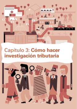 Capítulo 3: Cómo hacer investigación tributaria - InspirAction