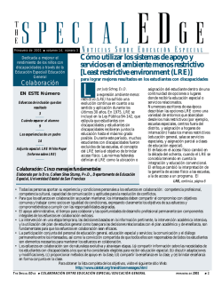 Cómo utilizar los sistemas de apoyo y servicios en el - CalSTAT