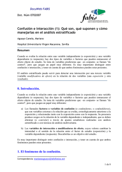 Confusi&oacute;n e interacci&oacute;n (1): Qu&eacute; son, qu&eacute; suponen y c&oacute;mo - Fabis