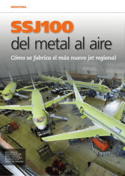 Cómo se fabrica el más nuevo jet regional - C-27J