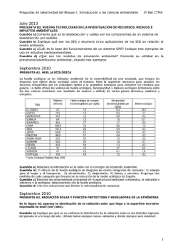 Preguntas de selectividad del Bloque I - ies la patacona