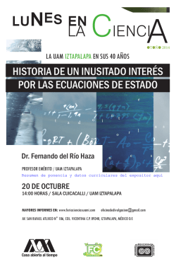 Lunes en la ciencia VIP.indd - UAM Iztapalapa