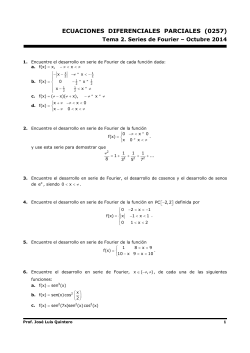 Tema 2. Series de Fourier - José Luis Quintero Dávila - Index
