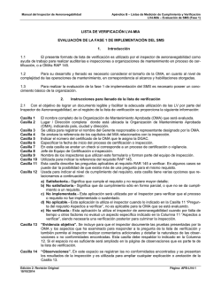 LISTA DE VERIFICACI&Oacute;N LV4-MIA EVALUACI&Oacute;N DE LA FASE 1