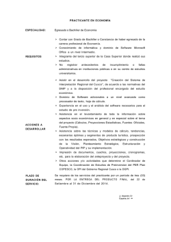 informacion - Plan Copesco