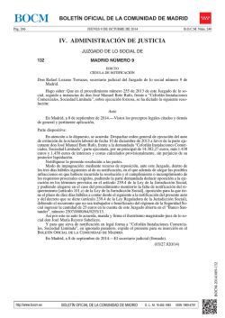 IV. ADMINISTRACI&Oacute;N DE JUSTICIA - Sede Electr&oacute;nica del Boletin