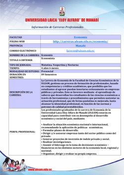 Econom&iacute;a - Universidad Laica Eloy Alfaro de Manab&iacute;