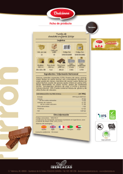 ficha - Ibercacao