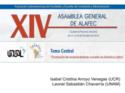 Presentación de PowerPoint - alafec - UNAM