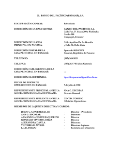 01. ABN AMRO BANK N.V. - Asociación Bancaria de Panamá