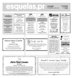 ia La Gloria - Especiales - El Nuevo D&iacute;a