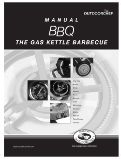 THE GAS KETTLE BARBECUE - Migros-Service
