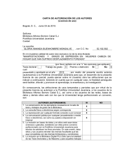 carta de autorizacin de los autores - Repositorio Institucional